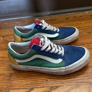 Vans multicolor size 6.5 women/ 5 mens